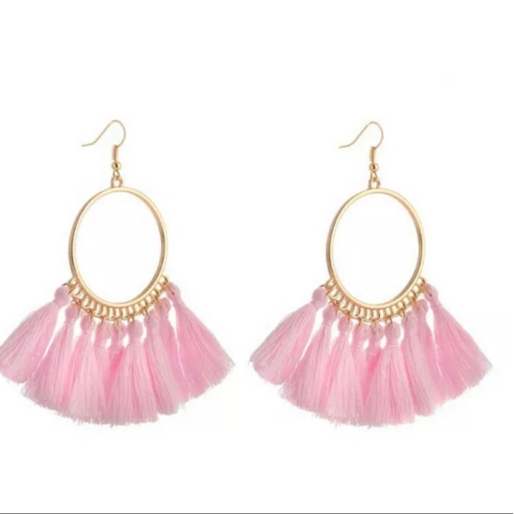 🔥Fringe BOHO Dangle Earrings NWT🏷 - Picture 1 of 8